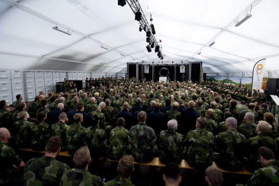 Genomgång inne på camp Heumensoord för dom ca 350 svenska deltagarna.