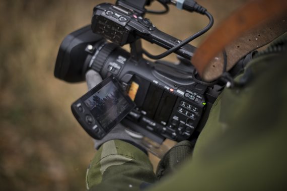 Video är alltid ett bra komplement till stillbilderna. Foto: Jimmy Croona