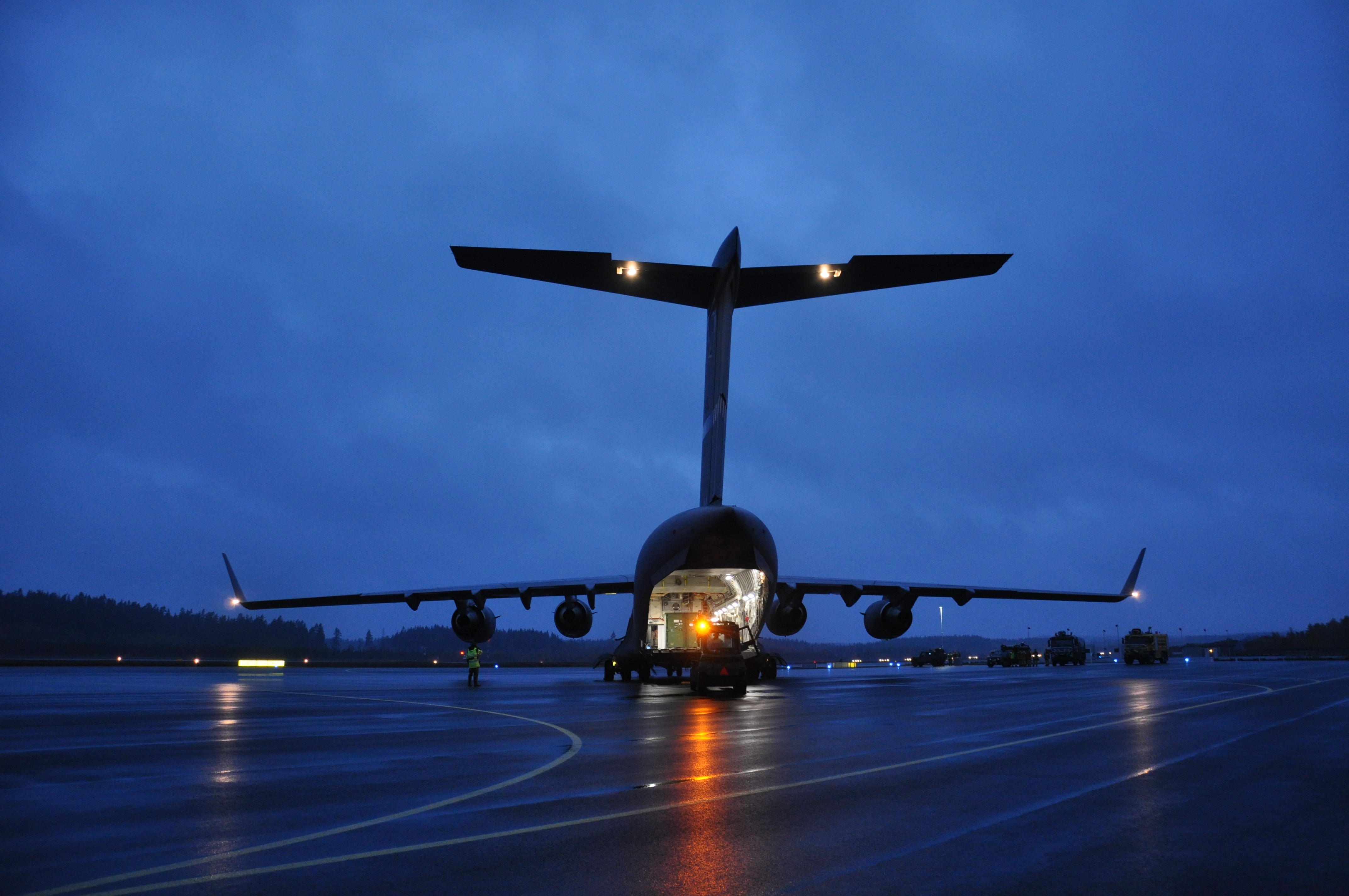 Boeing C-17 Globemaster III. Foto: Peter Norén/Försvarsmakten