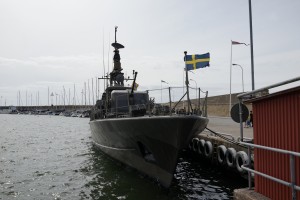 Tidigare robotbåten HMS Ystad, numera M/S Ystad, veteranfartyg.