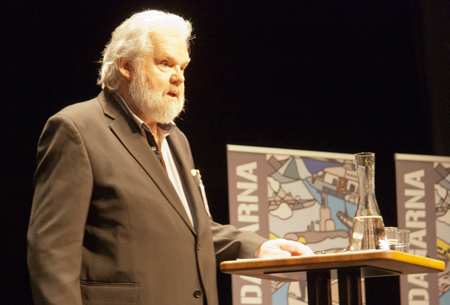 Kjell-Albin Abrahamsson, en av föreläsarna under Marinstridsdagarna 2015