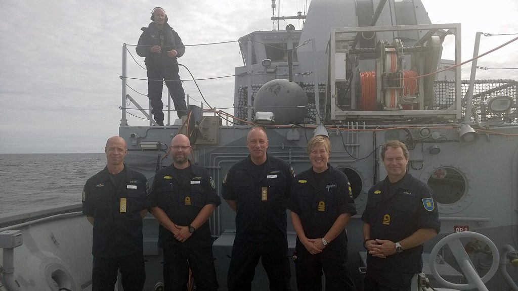 Under fredagen genomförde Försvarsmaktens Insatschef, Jan Thörnqvist och Marinchefen Jens Nykvist besök ombord på HMS Spårö samt HMS Ulvön. 