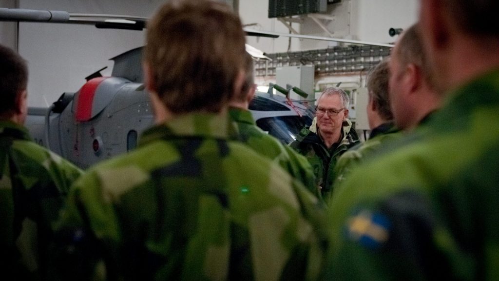 Brigadgeneral Ola Truedsson är marintaktisk chef och leder de marina enheterna från marintaktiska staben. Arkivbild.<br /> Foto: Magnus Lindstedt/Försvarsmakten